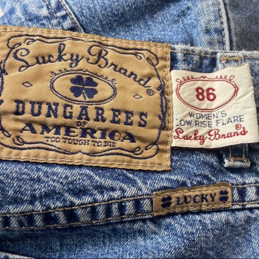 VTG,LUCKY BRAND MADE IN USA WOMEN JEANS SIZE 12 - Picture 2 of 15